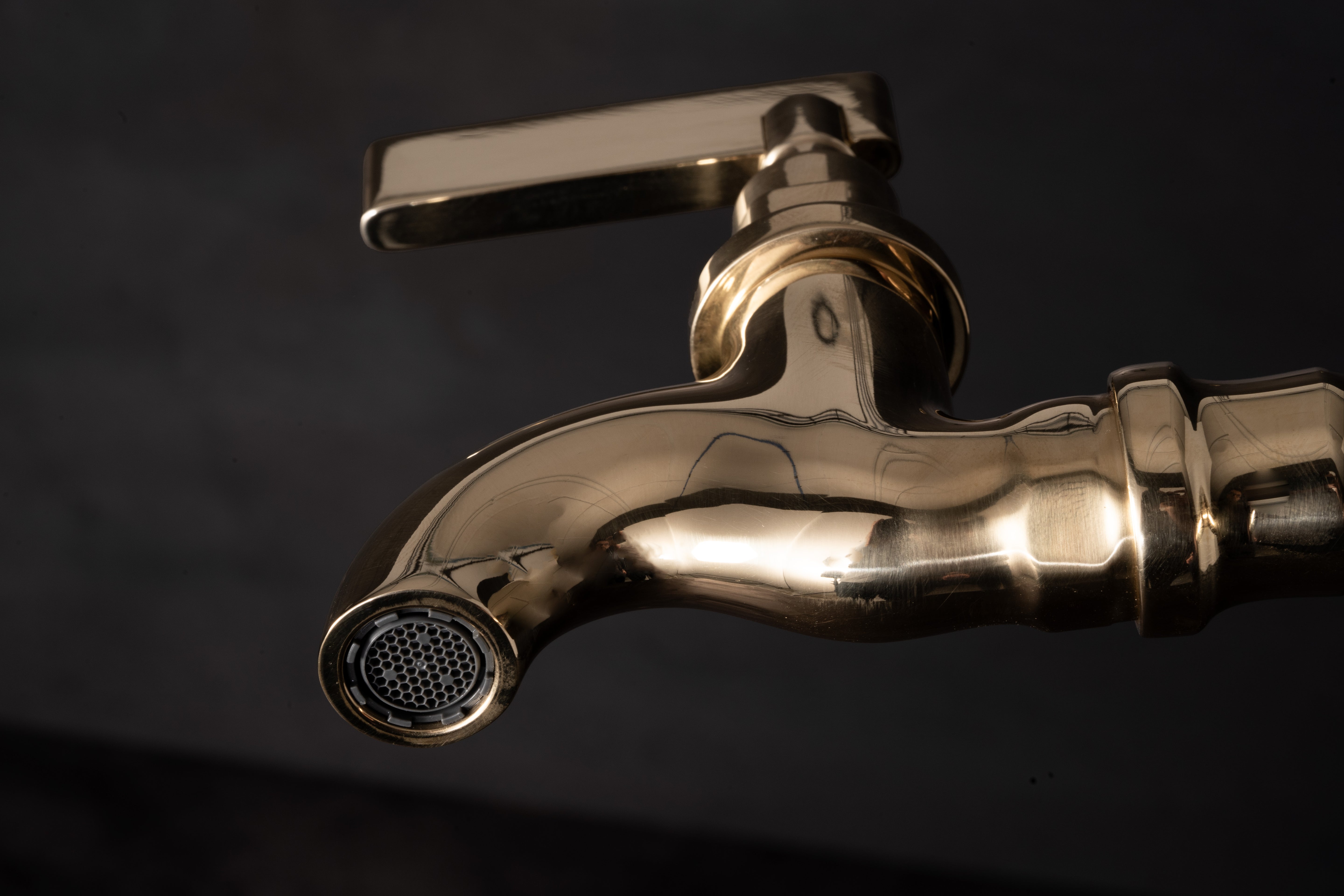 Chapter Two - Two Hole Deck Mounted Bib Taps by Studio Ore