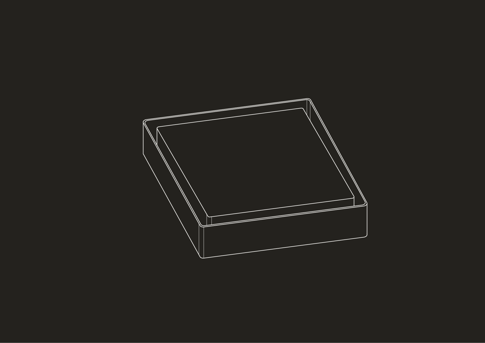 Square Shower Drain by Studio Ore
