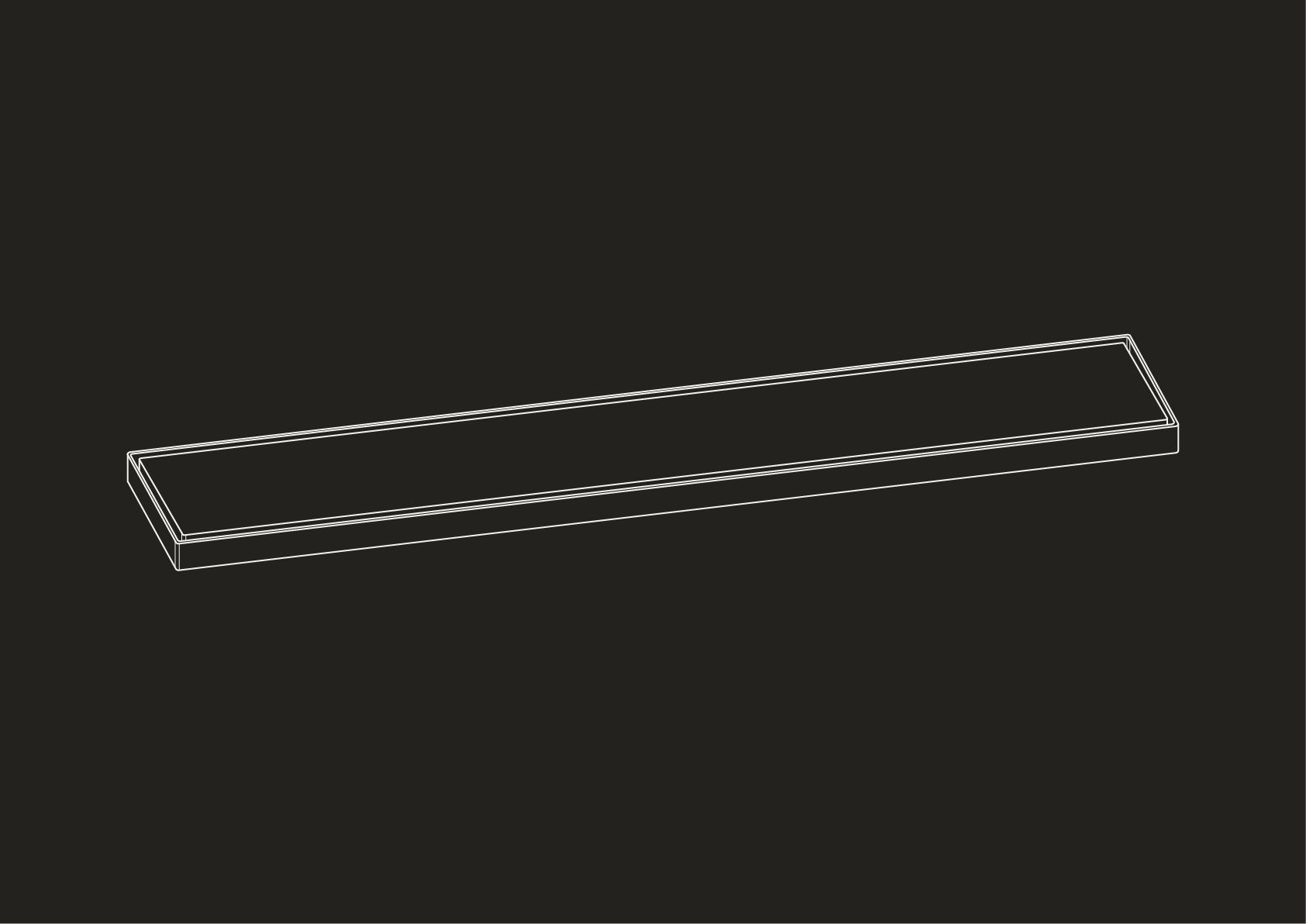 Linear Shower Drain by Studio Ore
