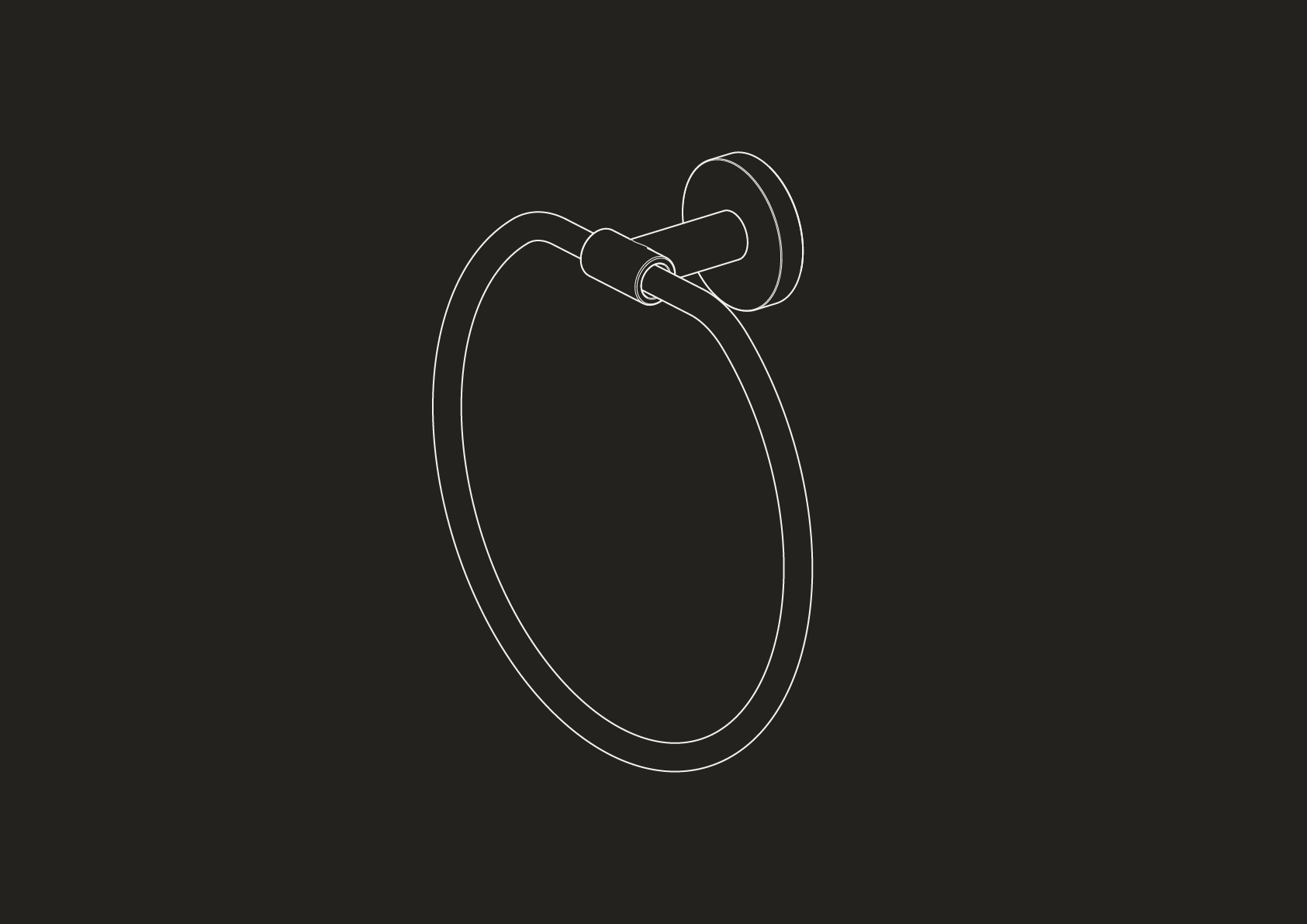 Towel Ring by Studio Ore
