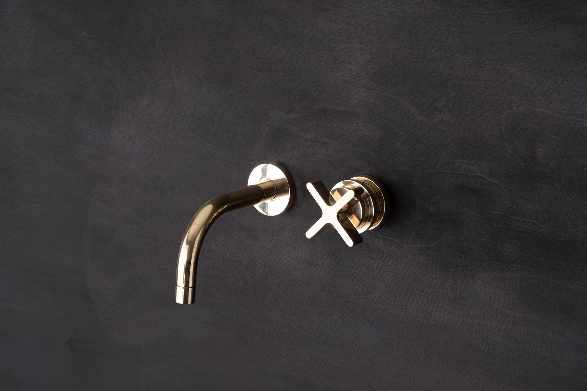 Chapter One - Two Hole Wall Mounted Basin Mixer by Studio Ore