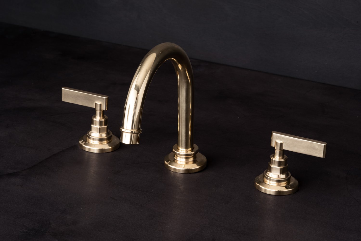Chapter Two - Three Hole Deck Mounted Basin Tap by Studio Ore