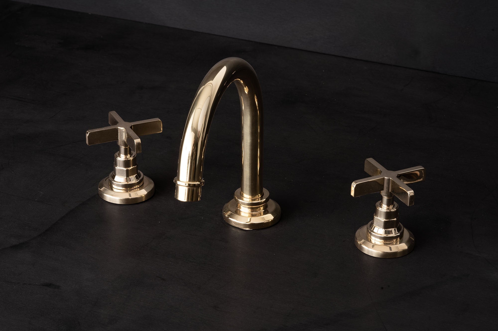 Chapter Two - Three Hole Deck Mounted Basin Tap by Studio Ore