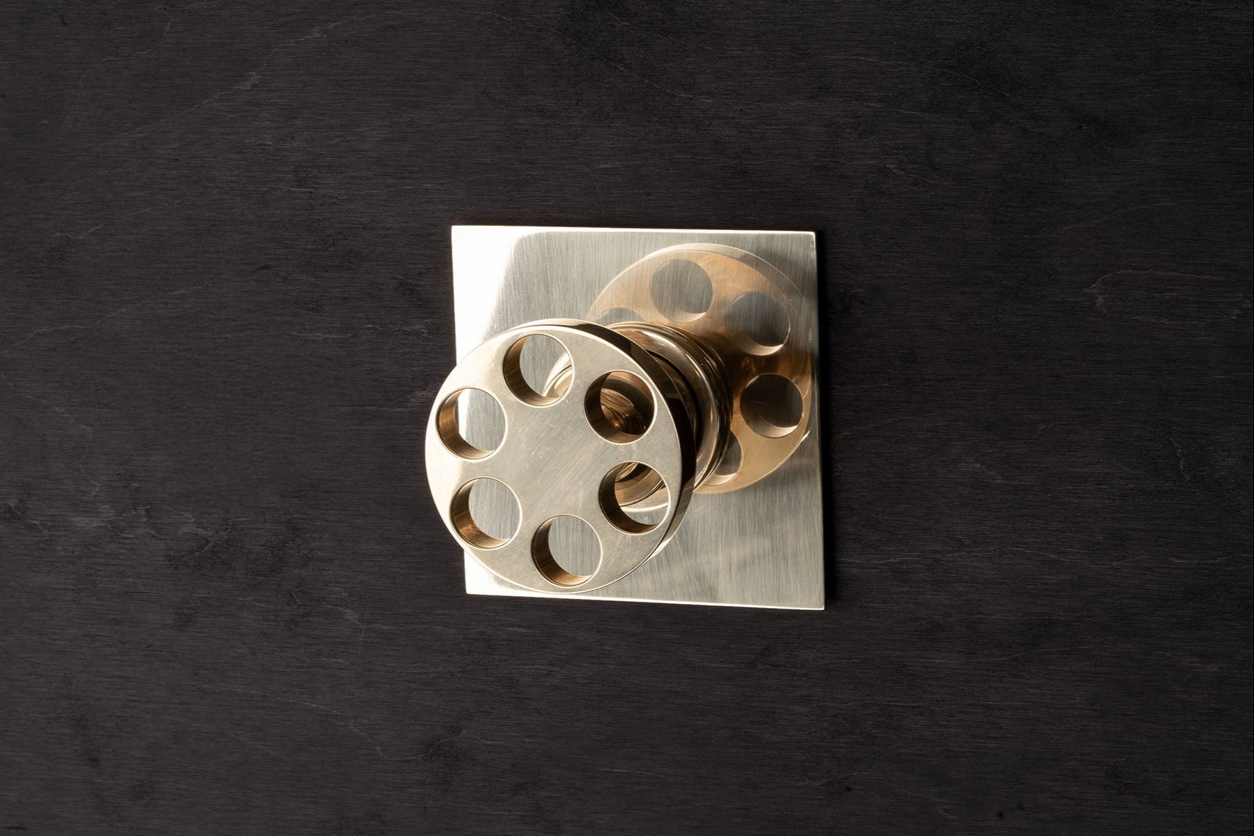 Chapter Two - Shower Thermostat Control with One Outlet & Square Backplate by Studio Ore