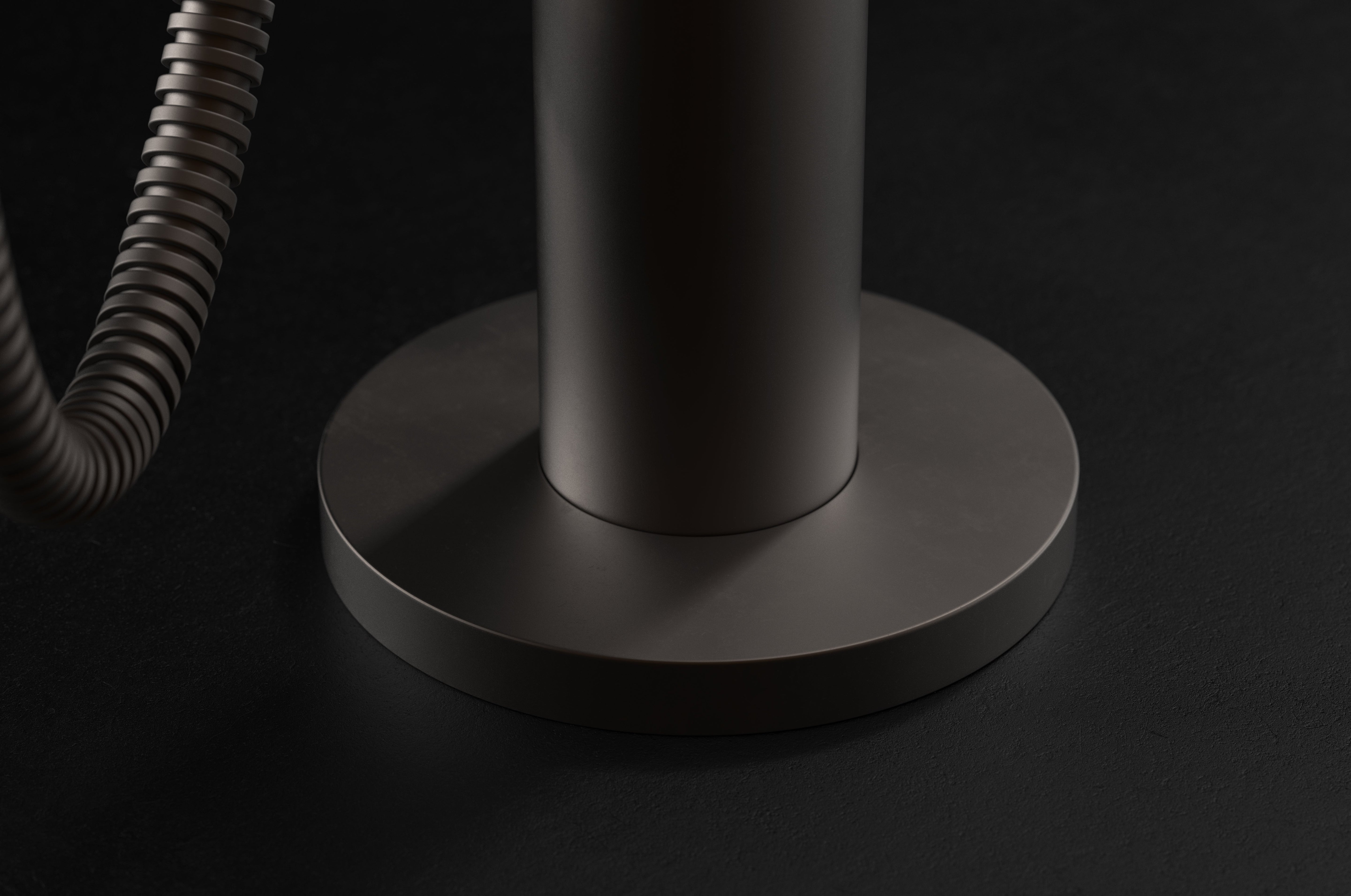 Chapter Three - Floor Mounted Bath Mixer with Hand Shower by Studio Ore
