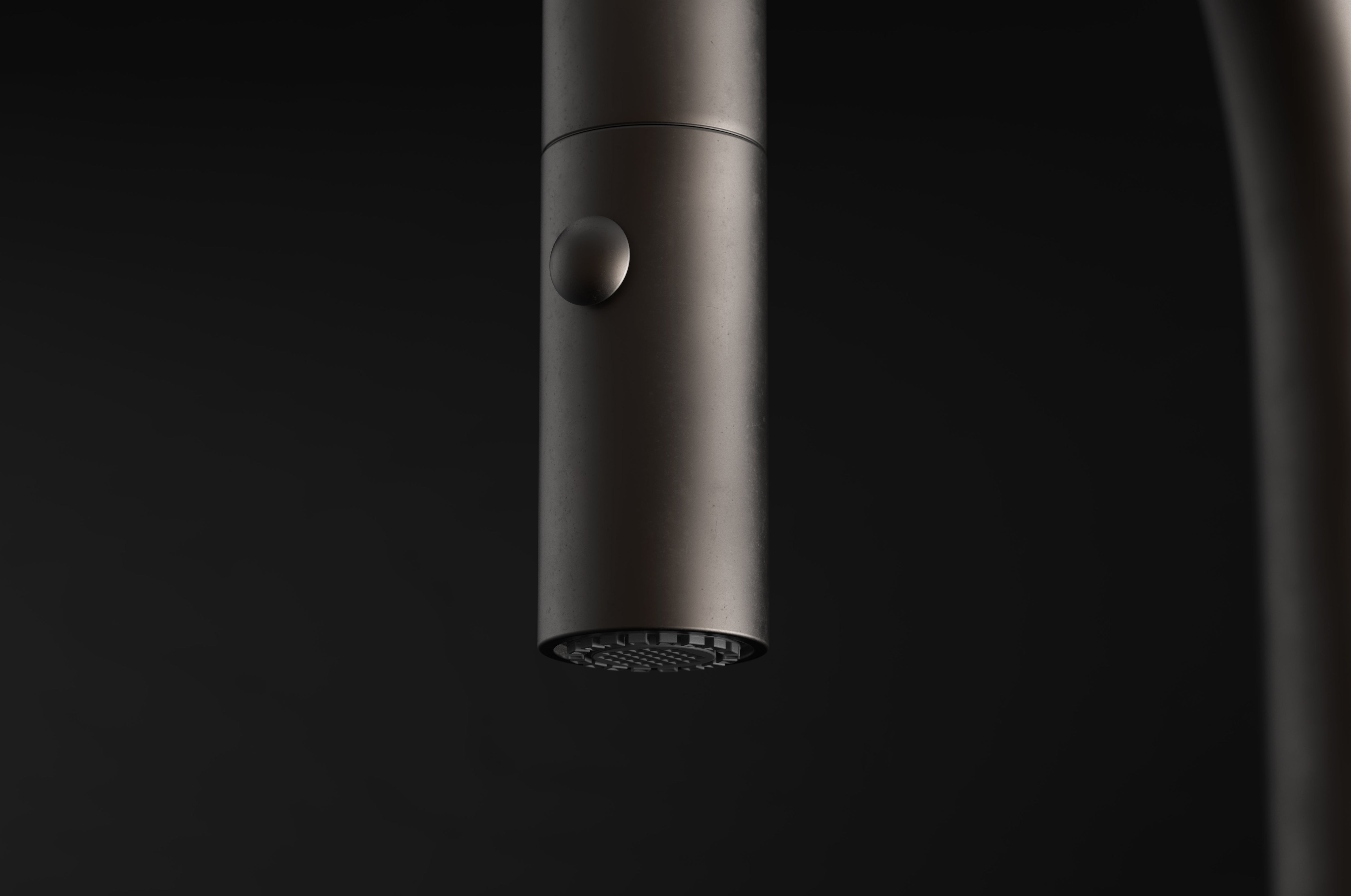 Chapter Three - Deck Mounted Kitchen Mixer with Pull Out Hand Shower by Studio Ore