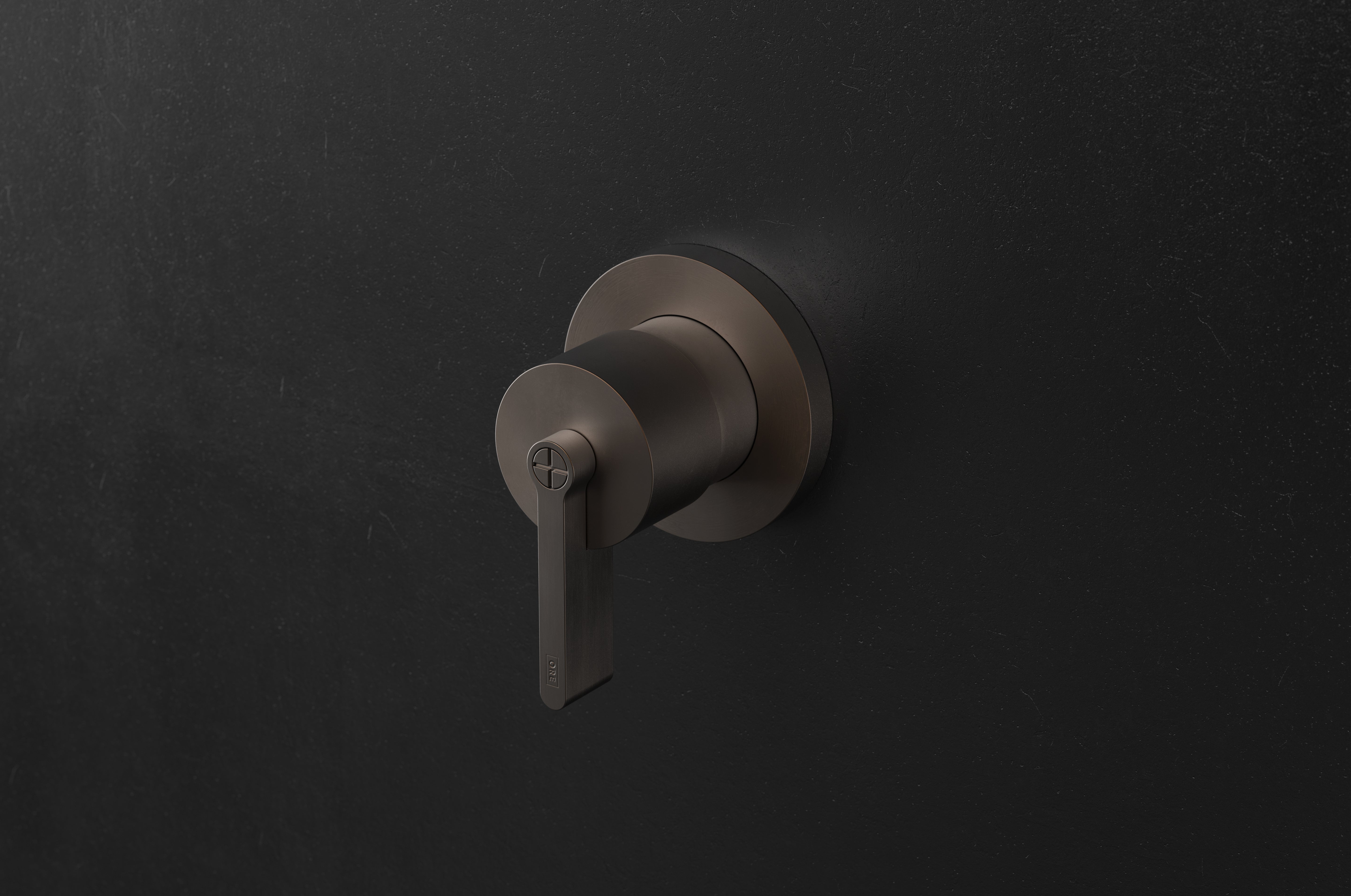 Chapter Three - Wall Mounted Shower Mixer with Wall Ring by Studio Ore