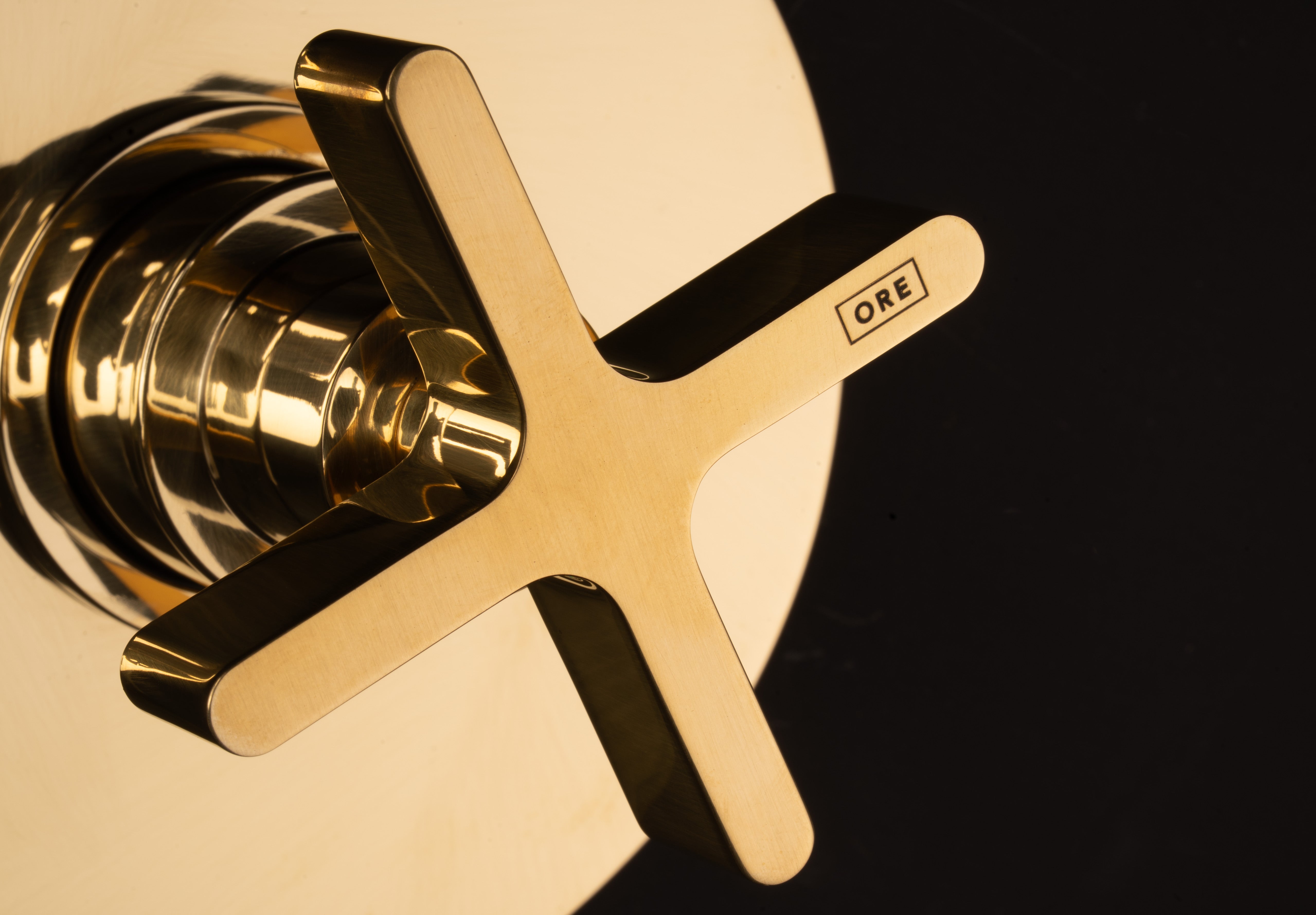 Chapter One Shower Thermostat Control Close Up