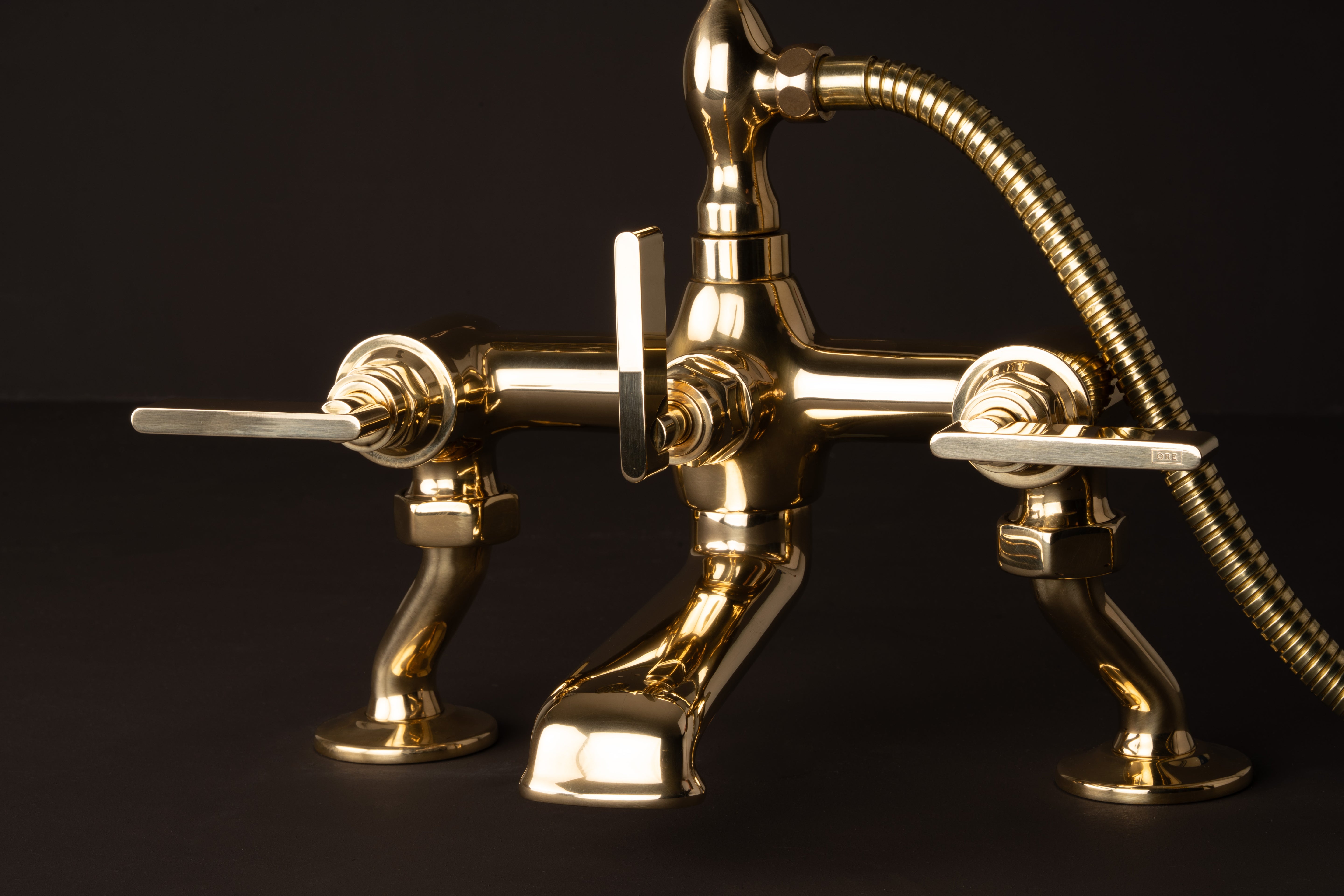 Studio Ore Chapter Two - Deck Mounted Bath Mixer with Hand Shower