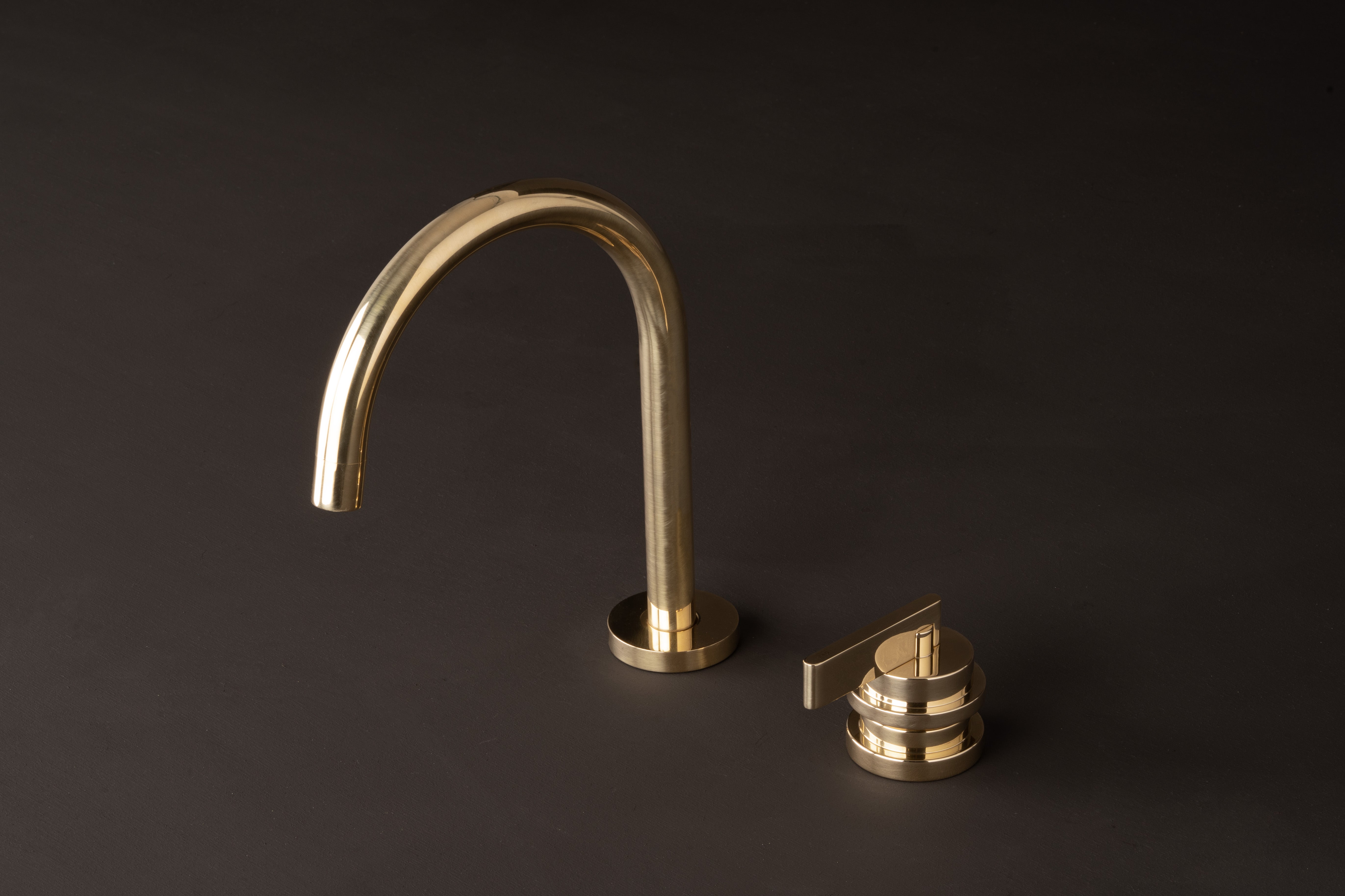 Chapter one two hole deck mounted basin mixer 