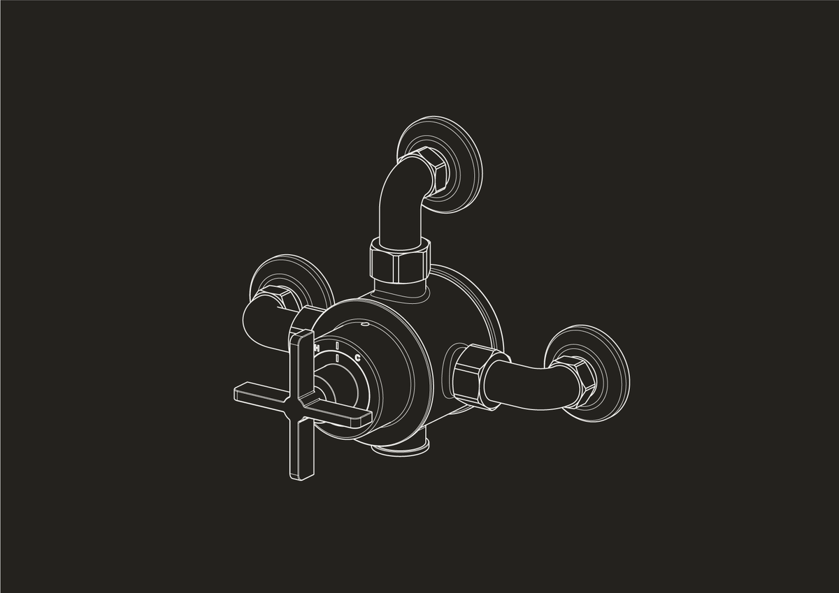 Chapter Two - Exposed Shower Thermostat - Thermostat Control Only