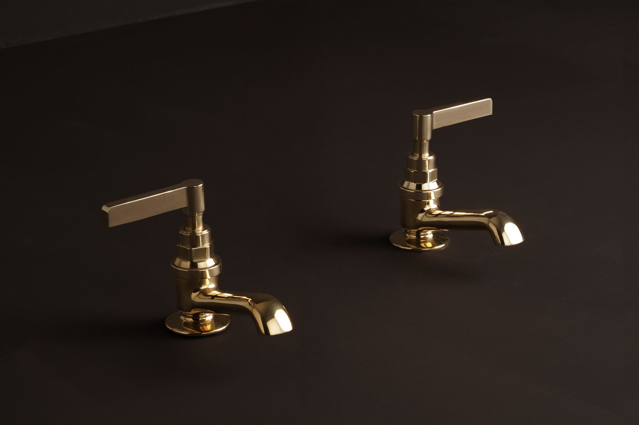 Chapter Two - Two Hole Deck Mounted Basin Tap TRADITIONAL LEVER