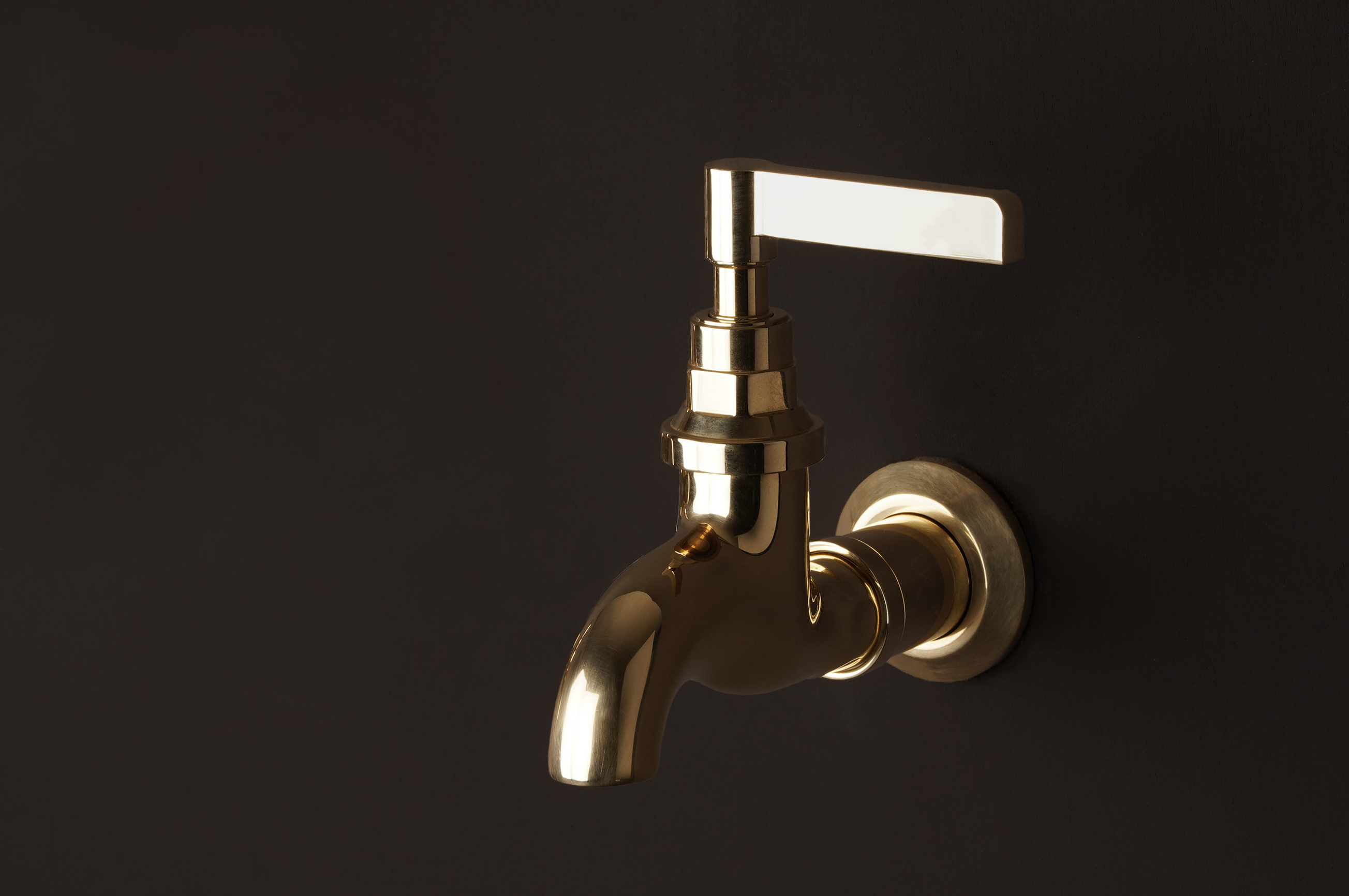 Chapter Two - Single Wall Mounted Bib Tap close up