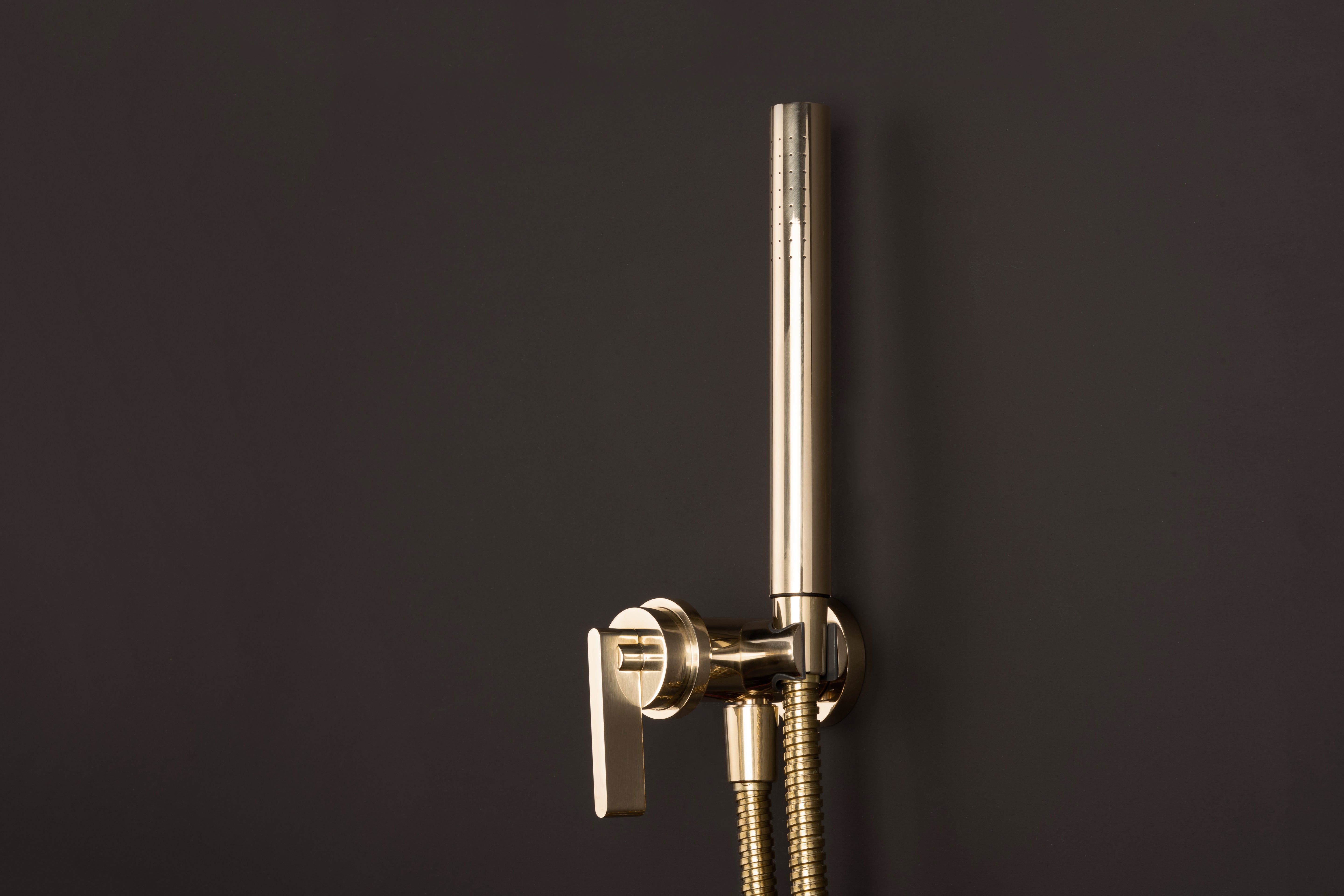 Studio Ore Wall Mounted Bidet Mixer with Holder
