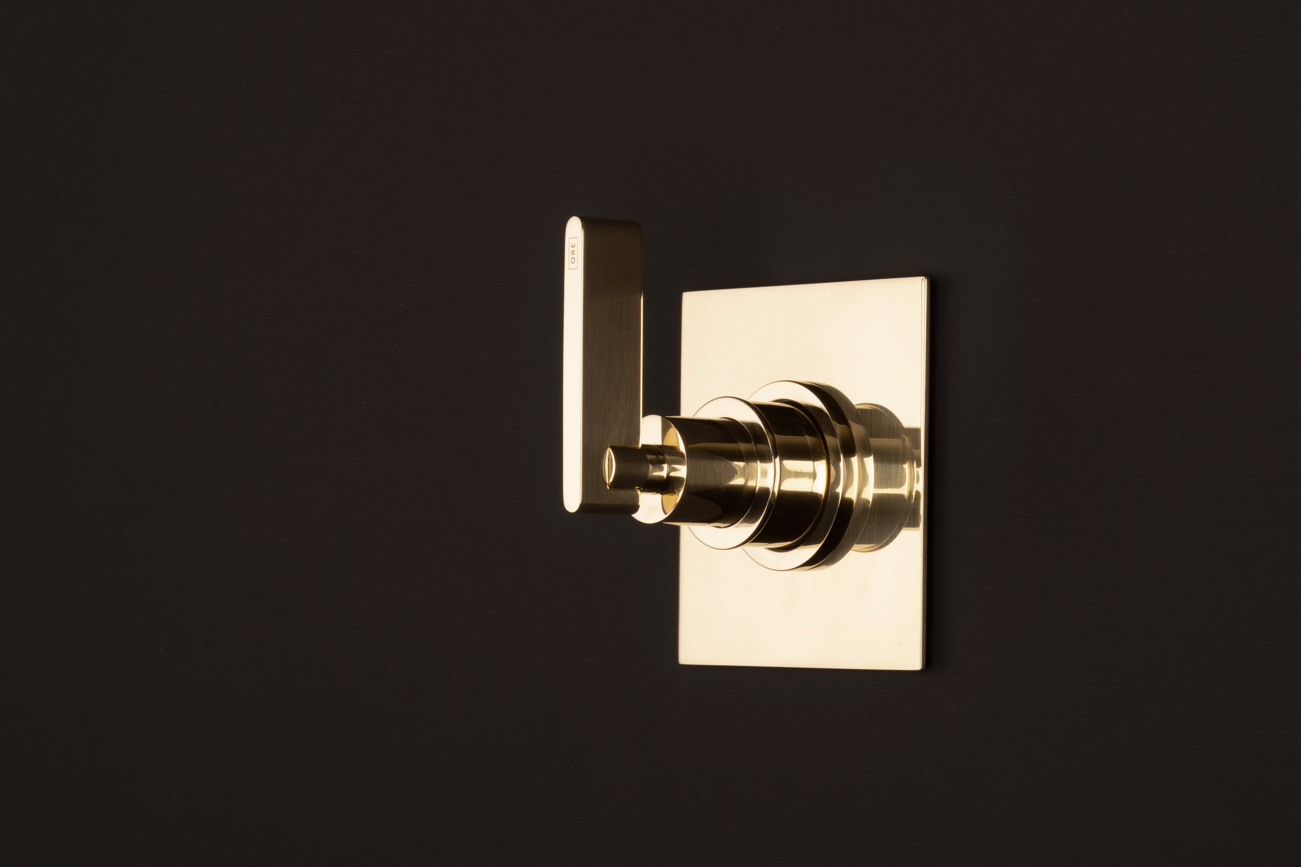 Brass Wall Mounted Shower Mixer with Progressive Cartridge