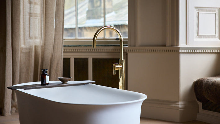 Studio Ore Brass tap used in Denton Hall