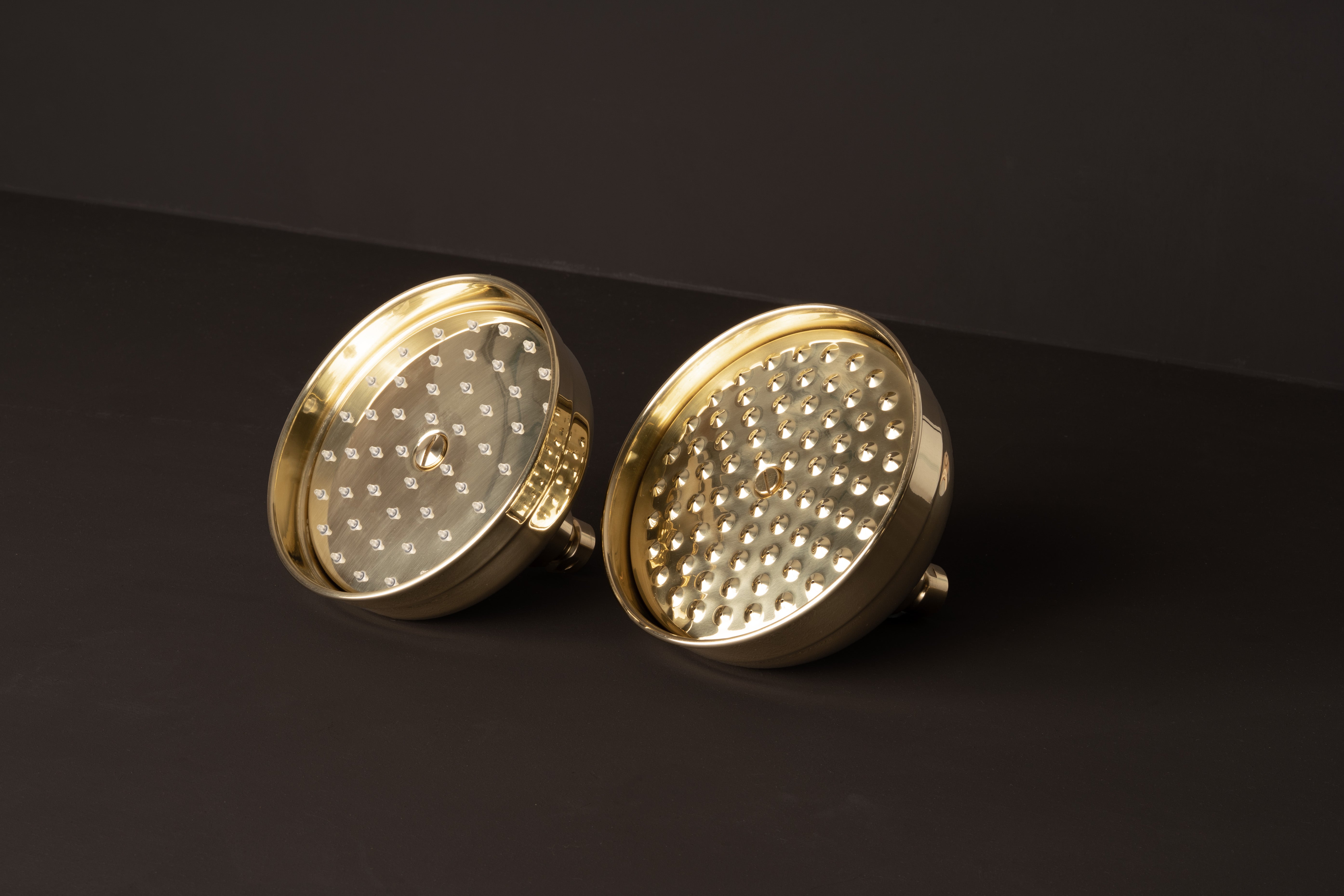 6 Inch Brass Victorian Shower Rose