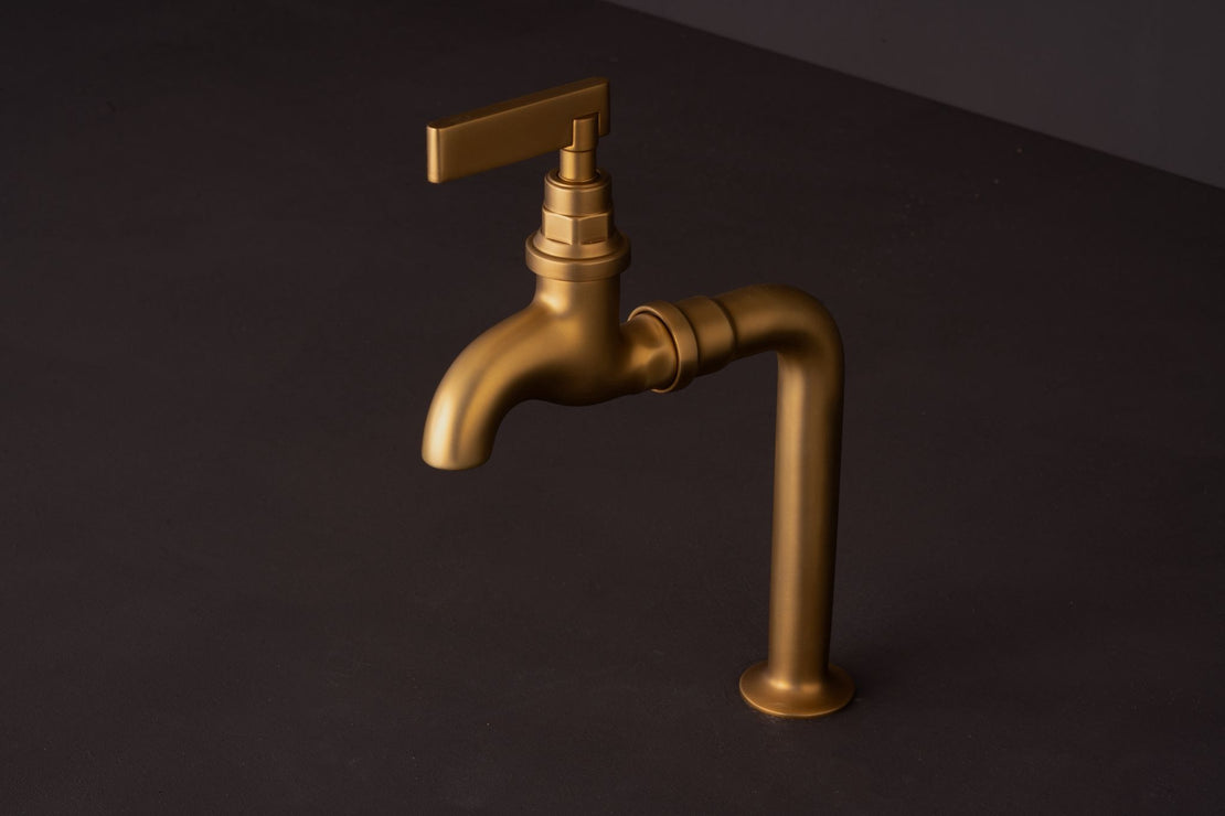 Lacquered Aged Brass Finish - Full image