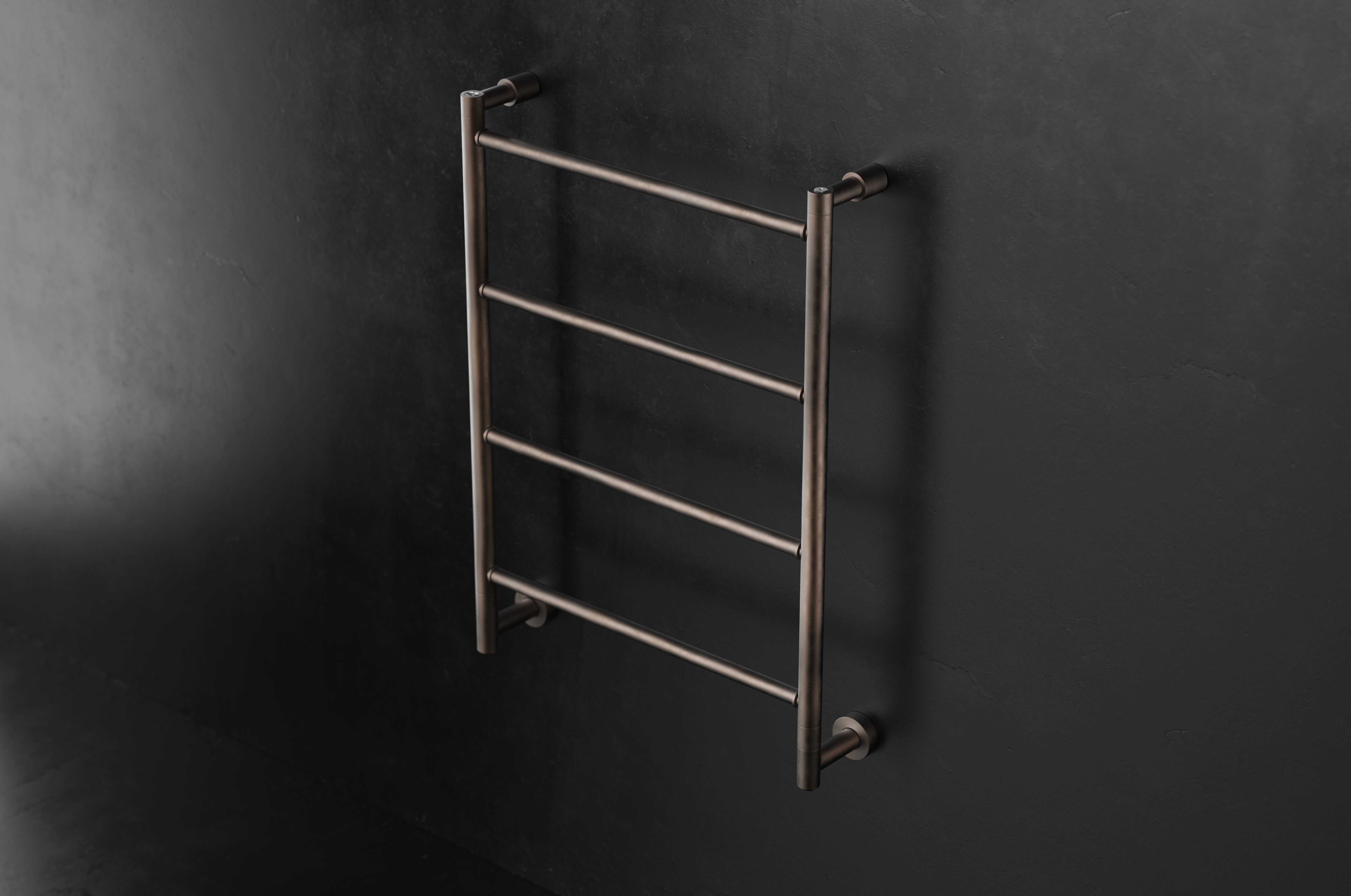 Short Wall Mounted Electric Towel Warmer by Studio Ore