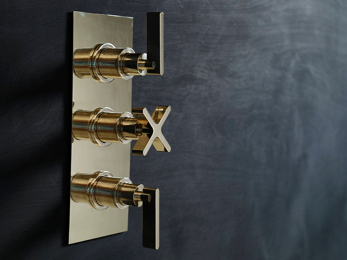 Chapter One - Triple Shower Thermostat with Double Volume Control by Studio Ore