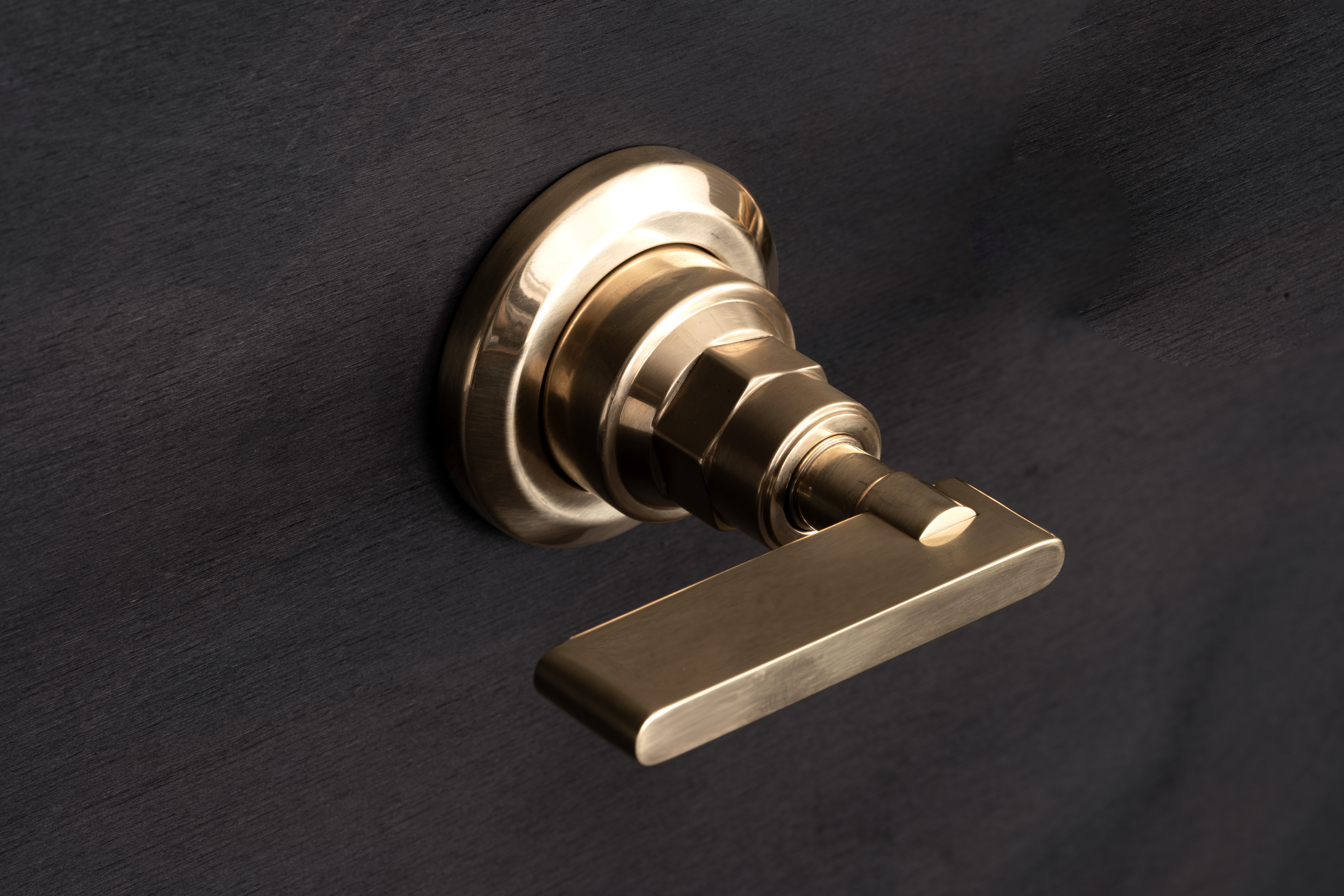 Chapter Two - Wall Mounted Bath Tap Left Control by Studio Ore