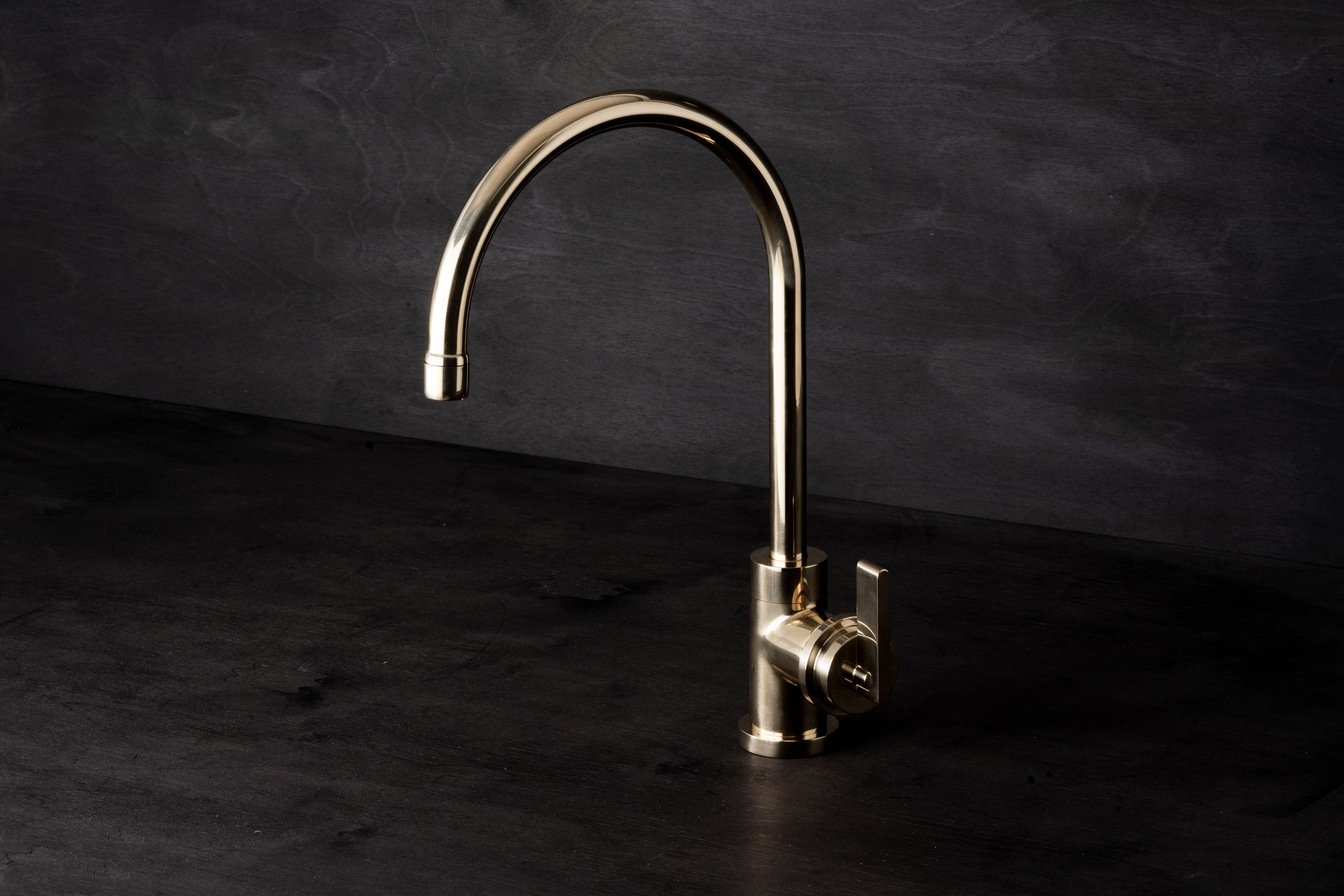 Brass Chapter One - Deck Mounted Basin Mixer