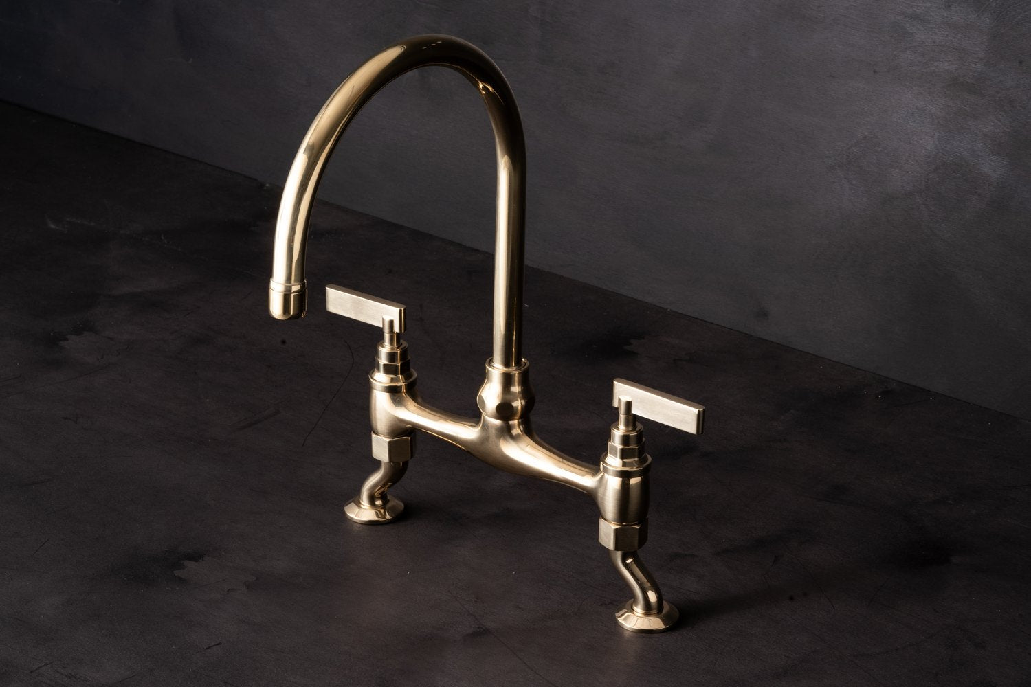 Chapter Two - Two Hole Deck Mounted Kitchen Bridge Mixer by Studio Ore