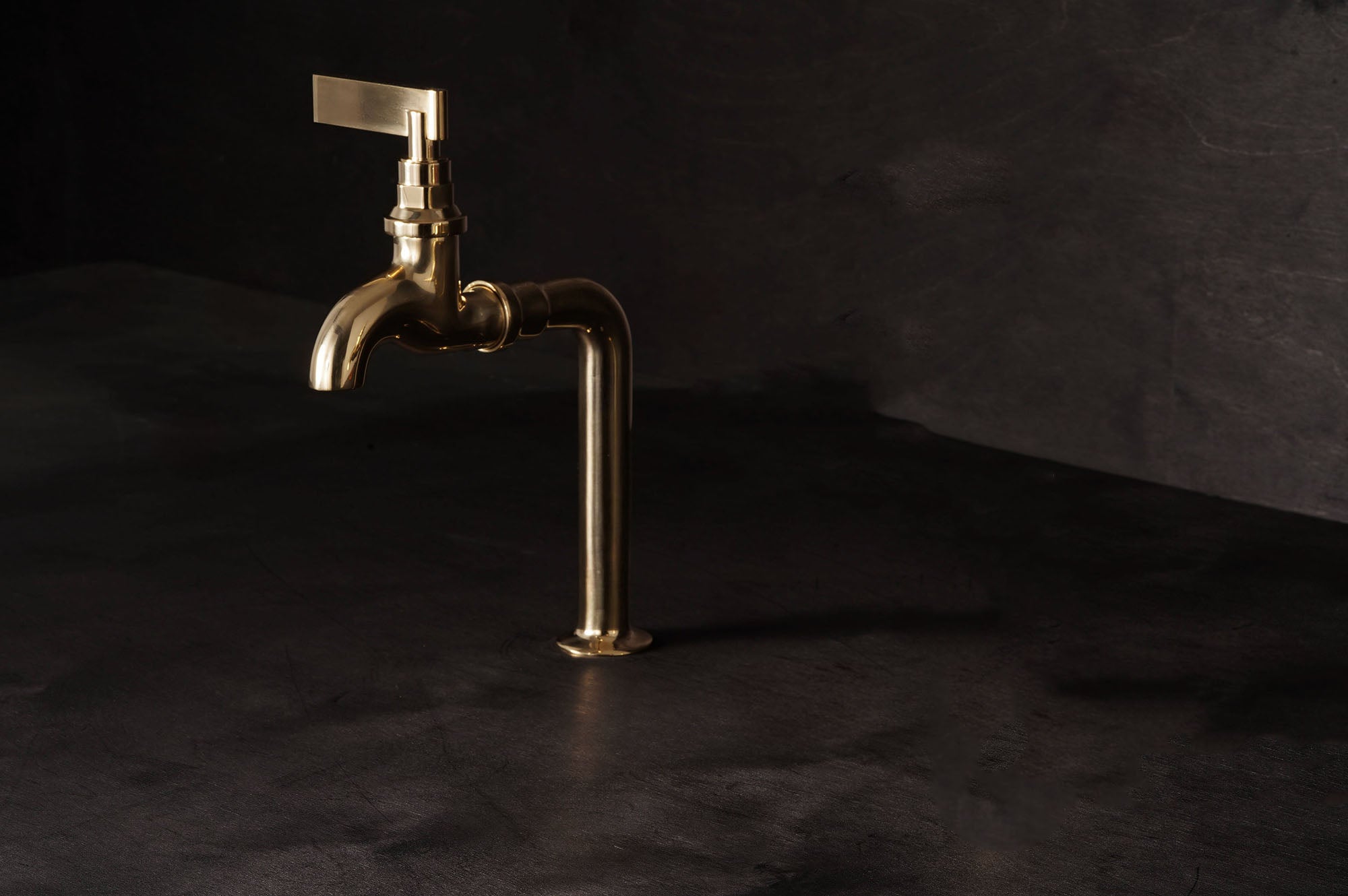 Chapter Two - Singular Deck Mounted Bib Tap by Studio Ore