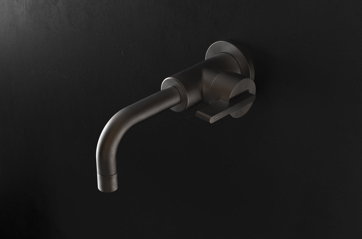 Chapter Three - Wall Mounted Basin Mixer with Lever Handle by Studio Ore