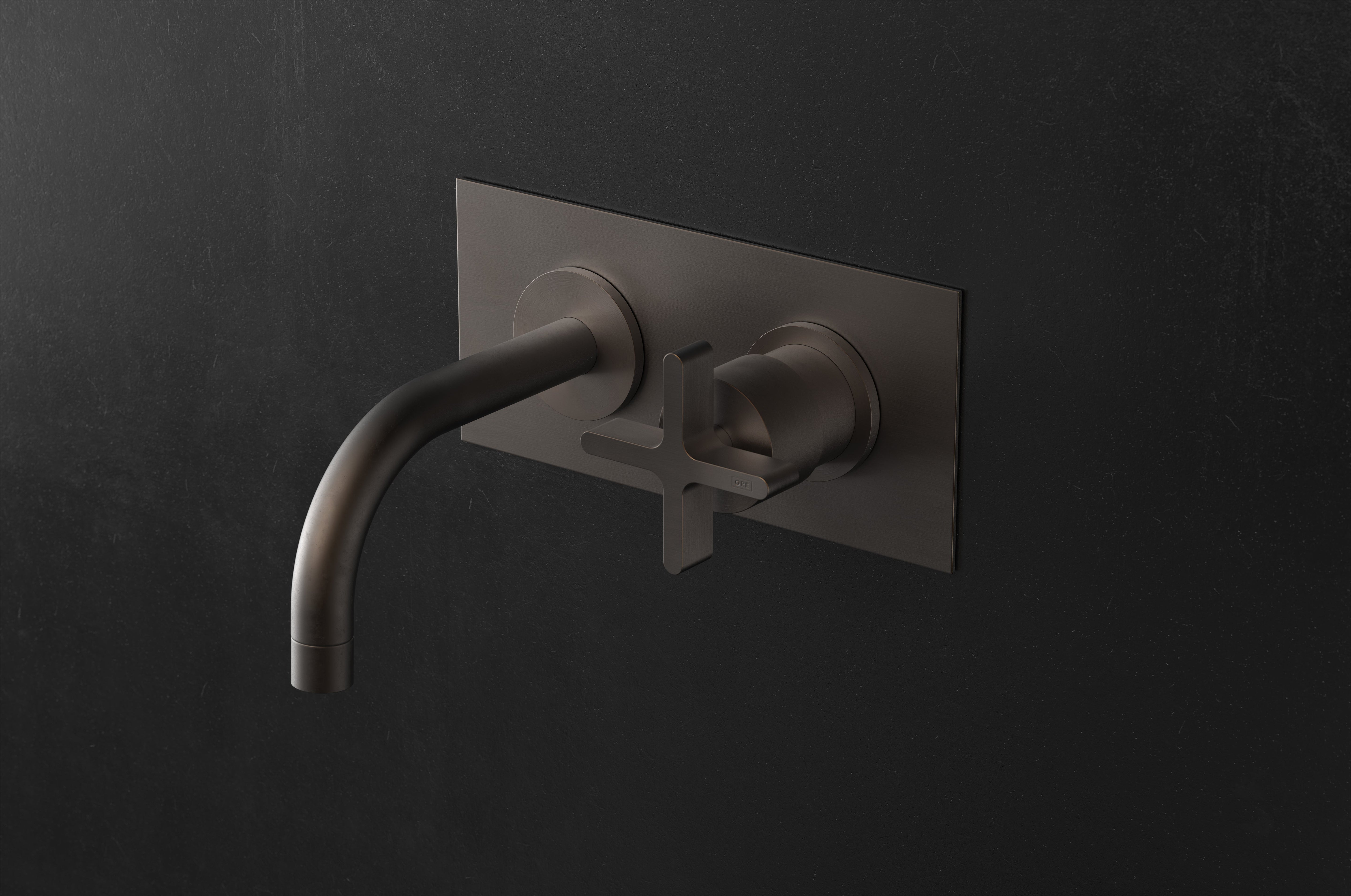 Chapter Three - Two Hole Wall Mounted Basin Mixer by Studio Ore