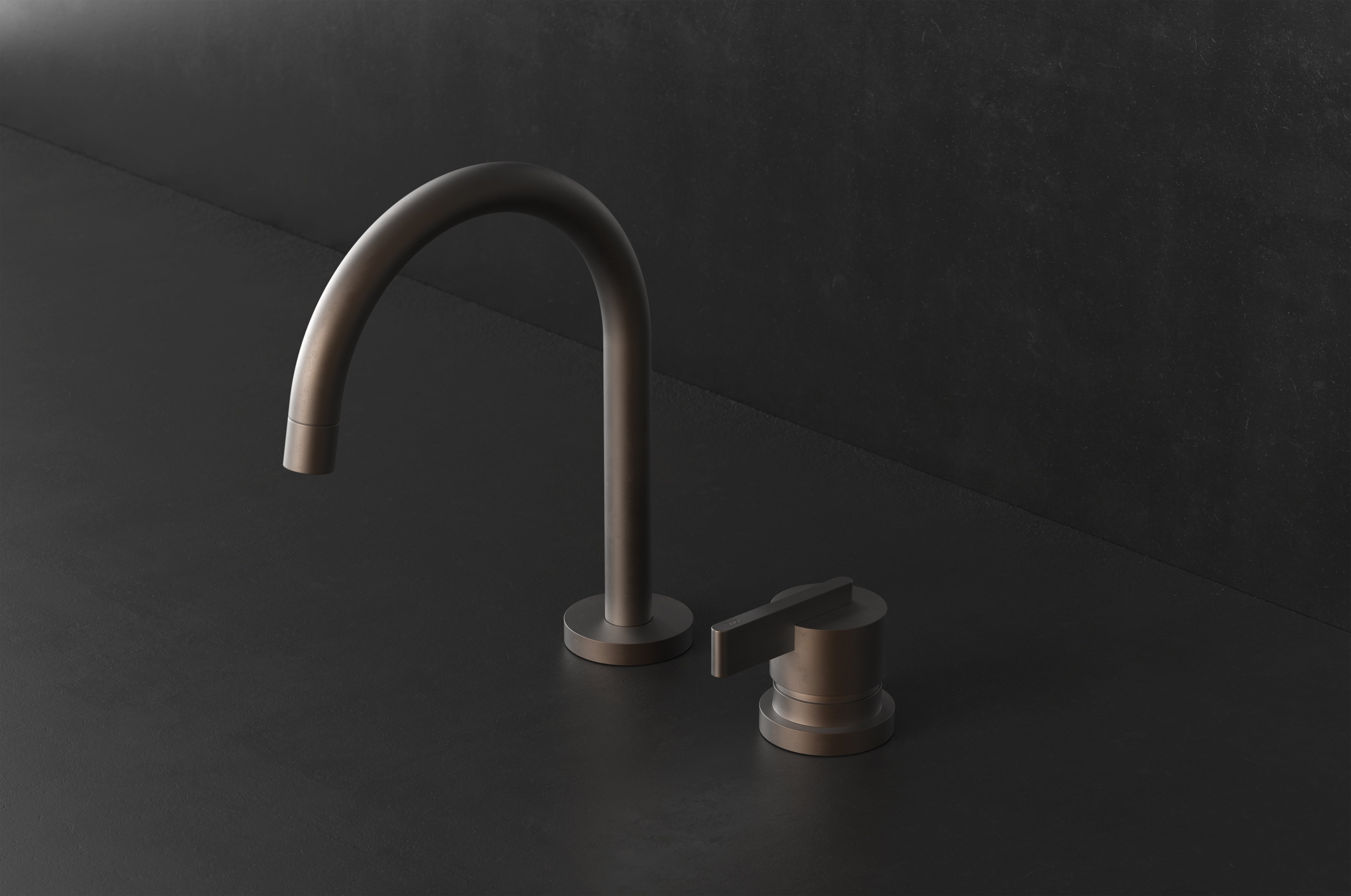 Chapter Three - Two Hole Deck Mounted Basin Mixer by Studio Ore