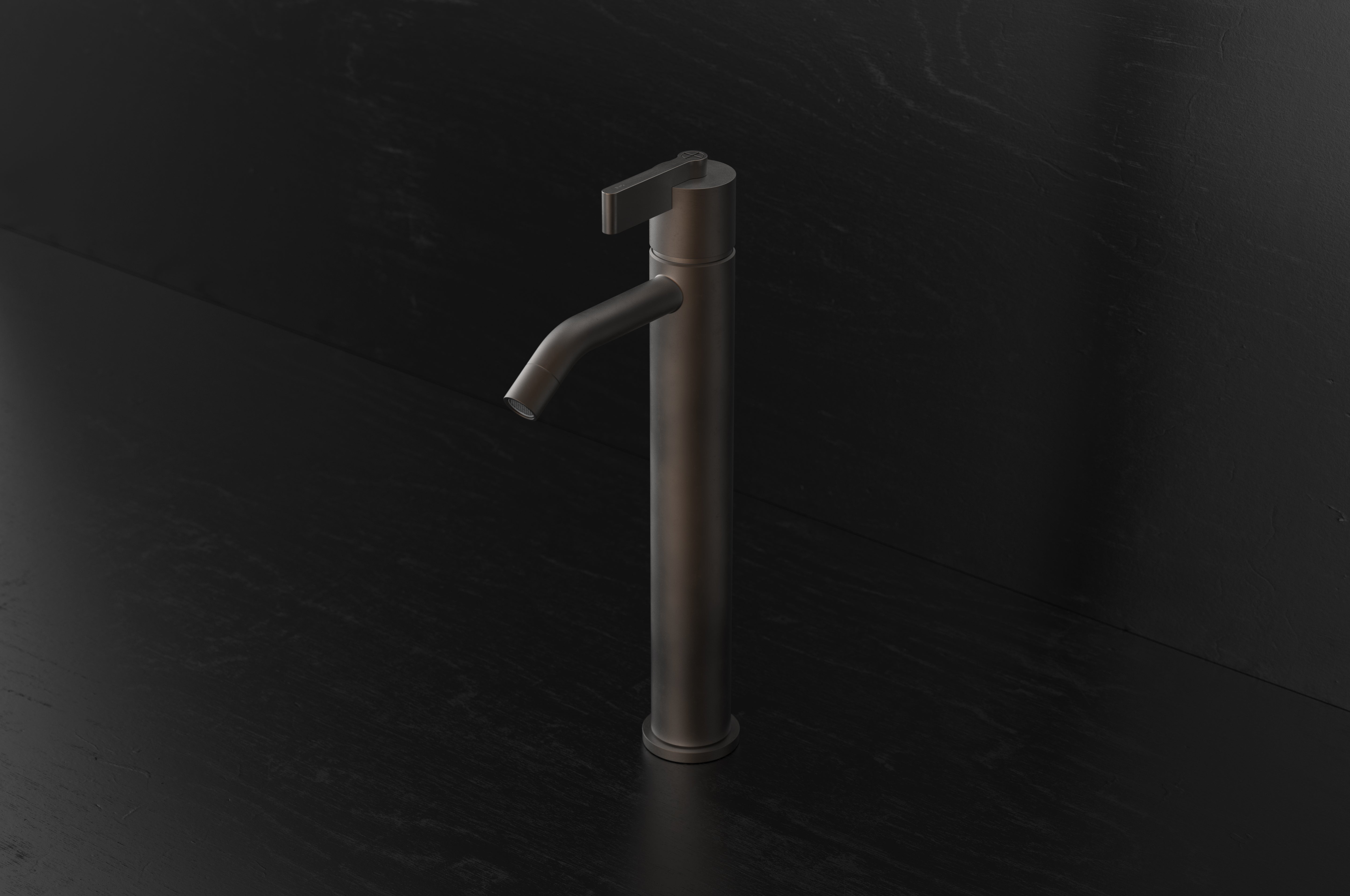 Chapter Three - Deck Mounted Tall Basin Pillar Tap by Studio Ore