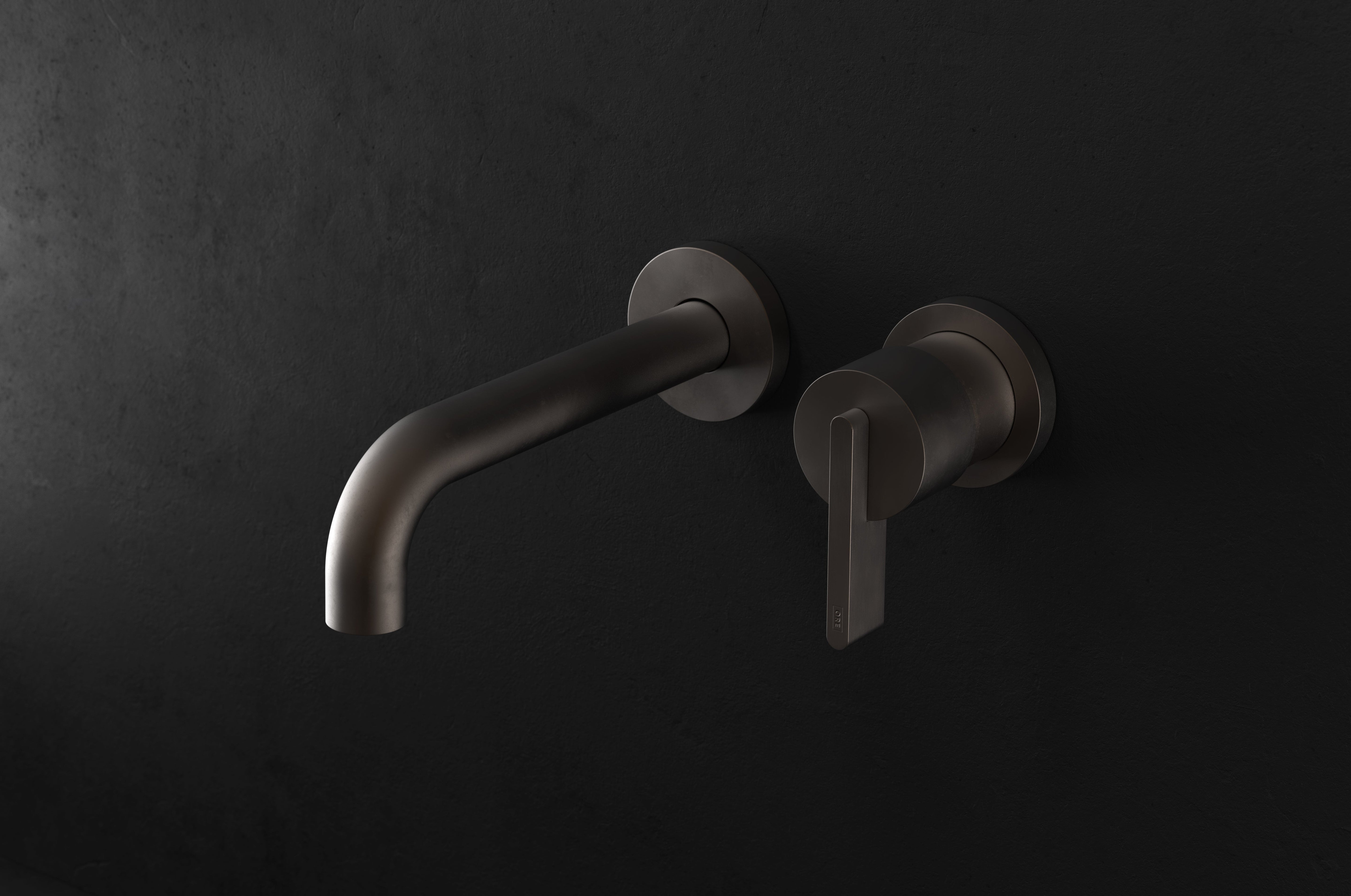 Chapter Three - Short Spout Wall Mounted Two Hole Mixer by Studio Ore