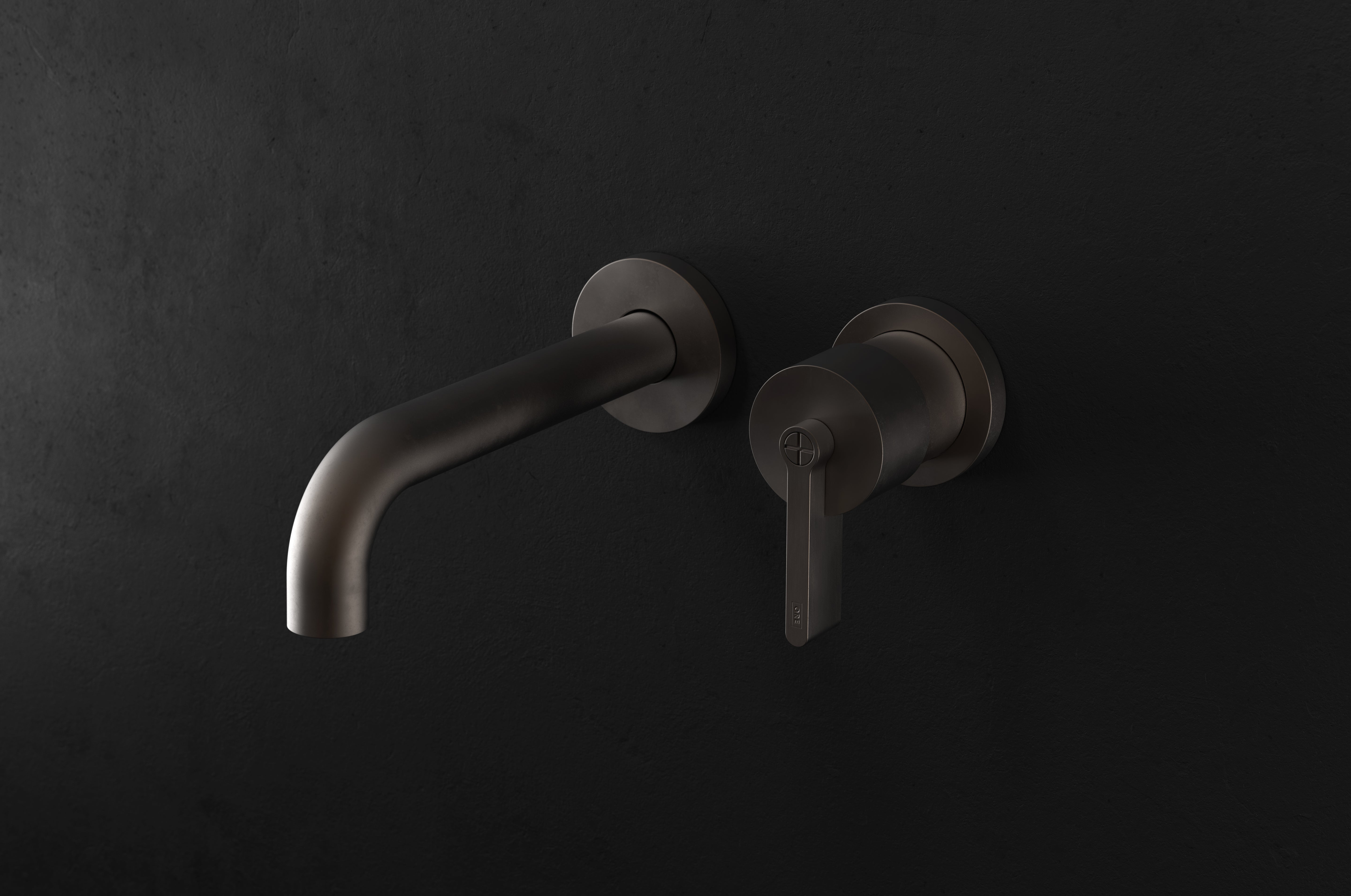 Chapter Three - Long Spout Wall Mounted Two Hole Mixer by Studio Ore