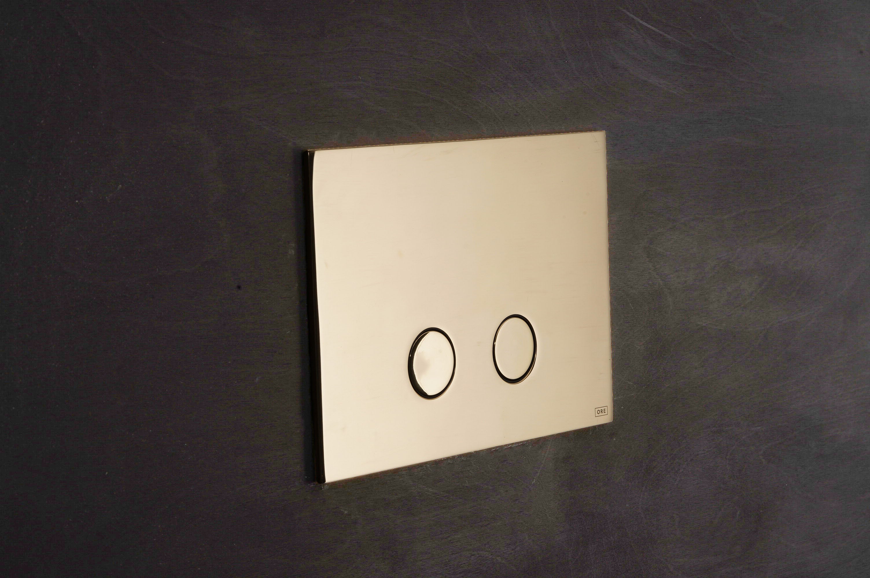 Dual Flush Plate by Studio Ore