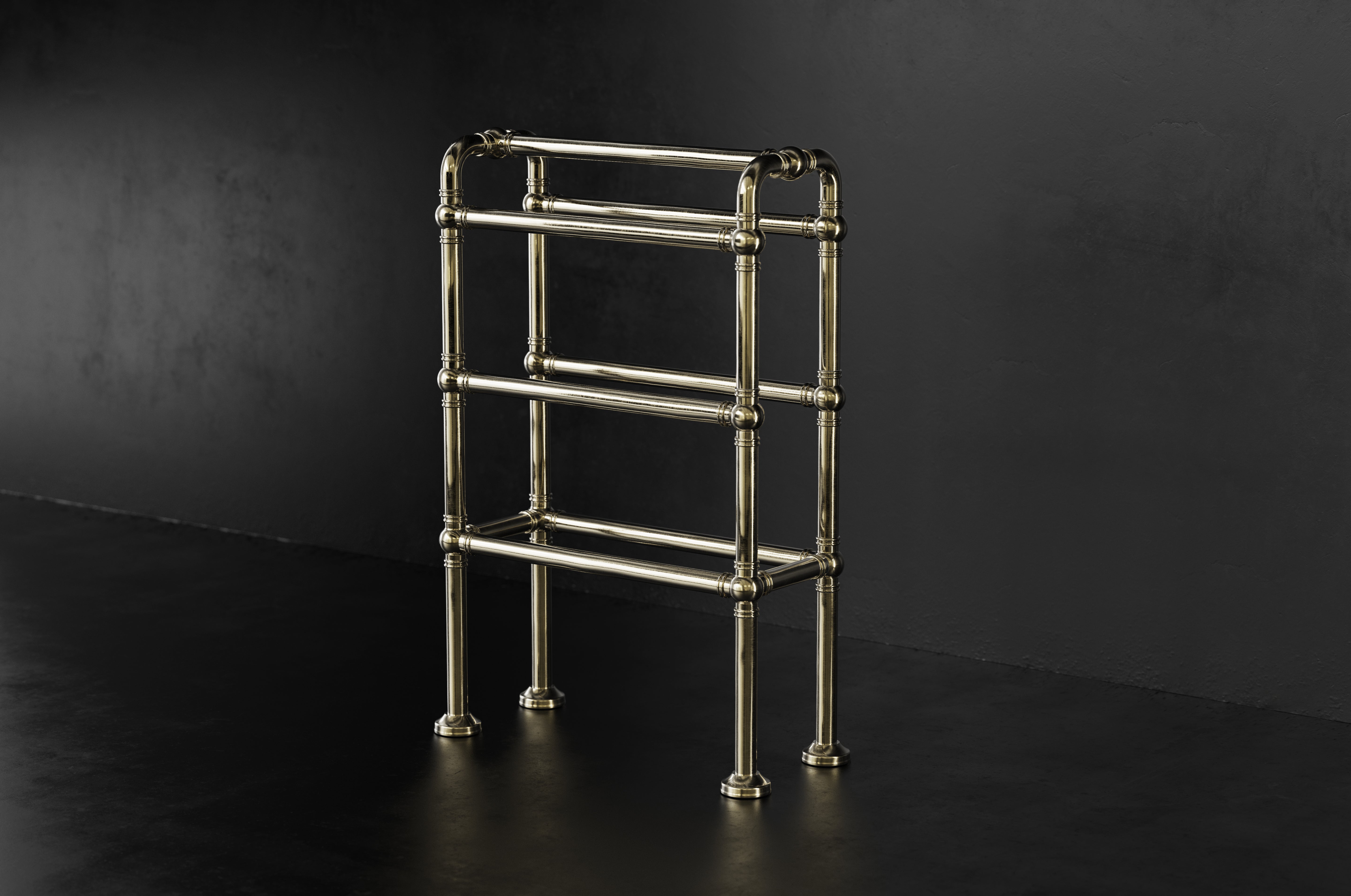 Traditional Floor Standing Electric Towel Warmer by Studio Ore